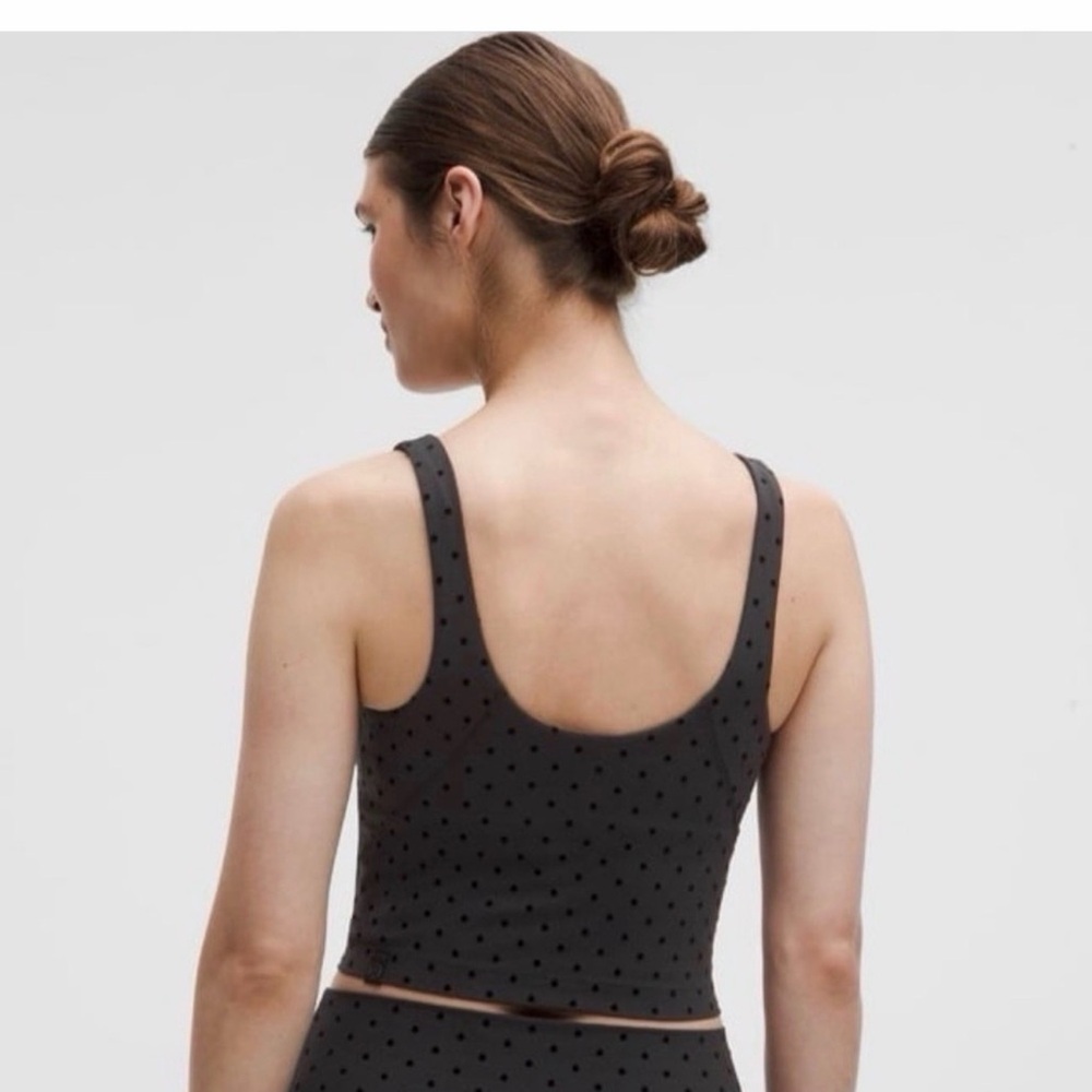 lululemon athletica Black Polka Dot Tank Top - Picture 2 of 3